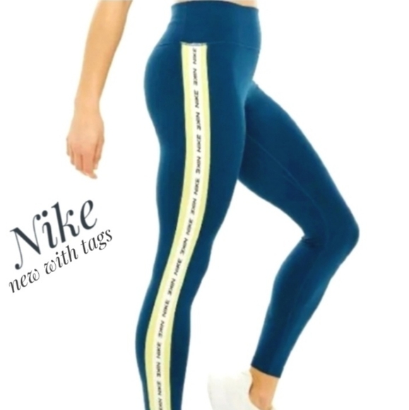 Nike Pants - Nike | Teal Dri-Fit Leggings NWT